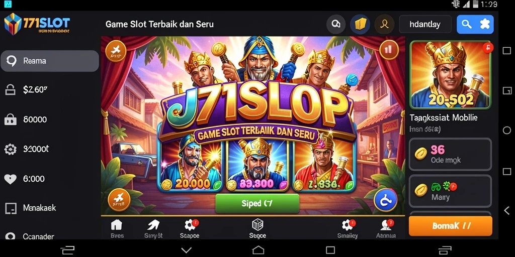 Tangkapan layar utama gameplay 171SLOT yang mendebarkan.