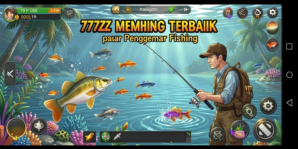 Tangkapan ikan menarik dalam gameplay 777ZX.