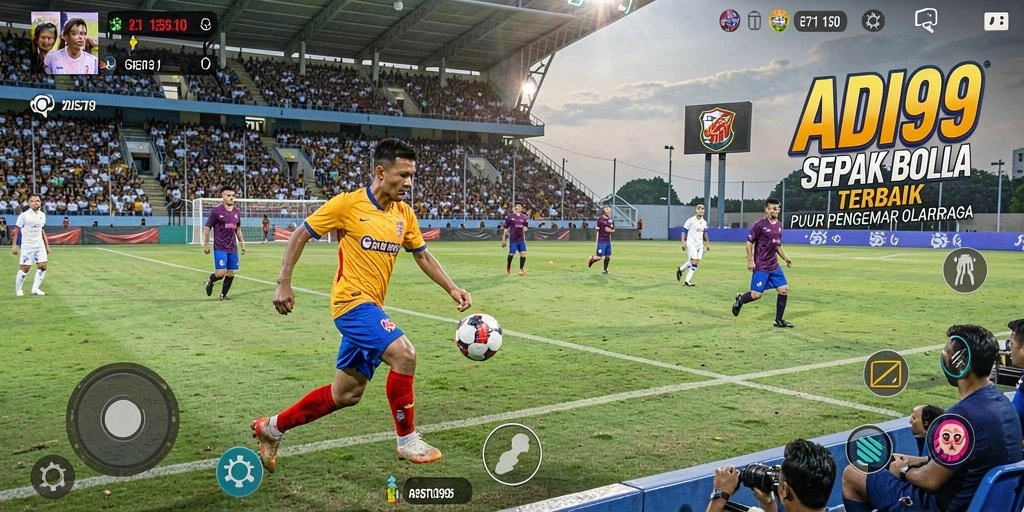 Tampilan gameplay ADI99 yang menarik dan realistis.
