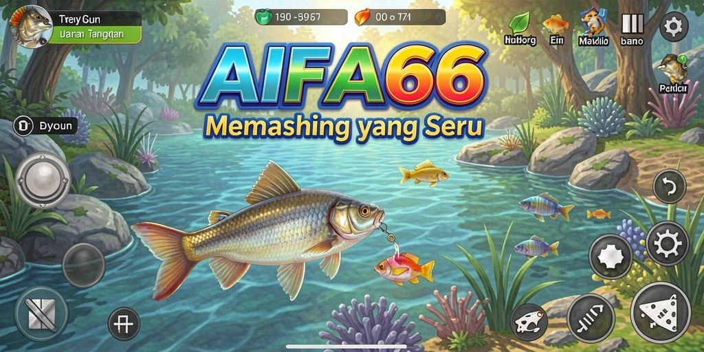 Tangkapan ikan yang realistis dalam aksi permainan AIFA66.