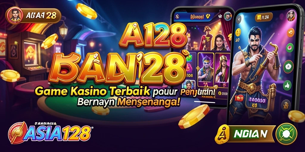 Tampilan utama gameplay ASIA128 yang mengasyikkan dengan berbagai pilihan permainan Kasino.