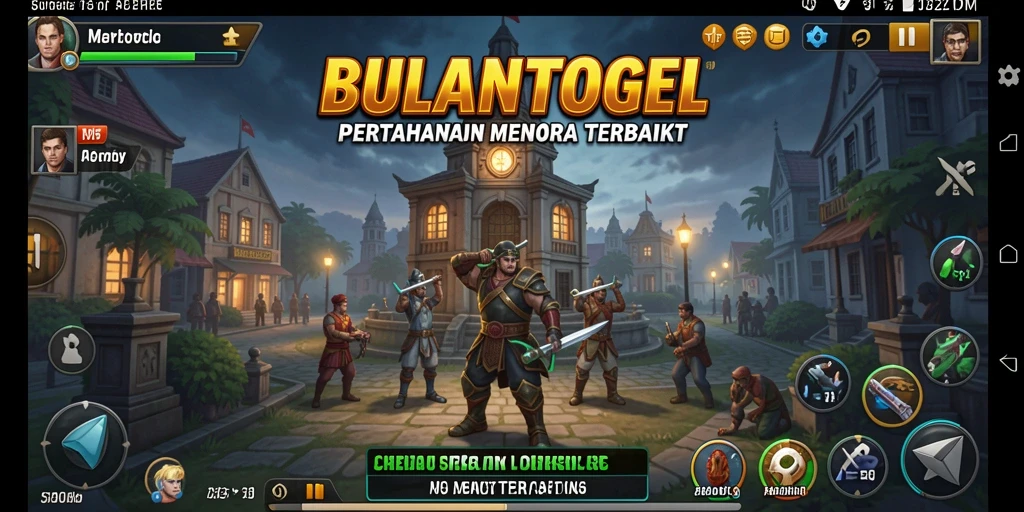 Gameplay seru Tower Defense dengan menara strategis