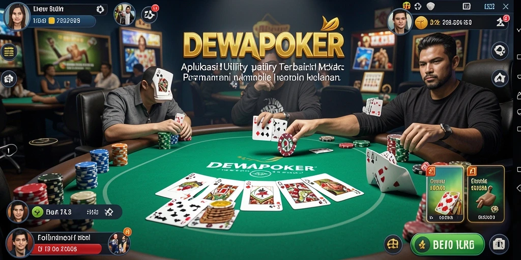 Tampilan antarmuka DEWAPOKER yang menarik dan interaktif.