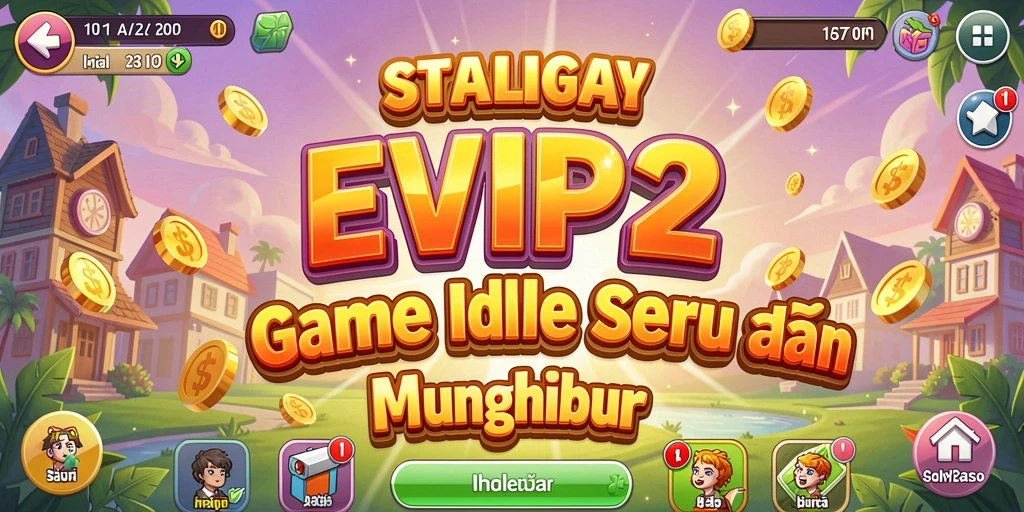 Screenshot gameplay EVIP2 menampilkan karakter dalam mode Idle yang menarik.