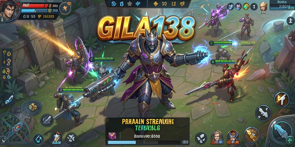 Screenshot utama GILA138 menampilkan aksi strategis dan pertempuran seru.