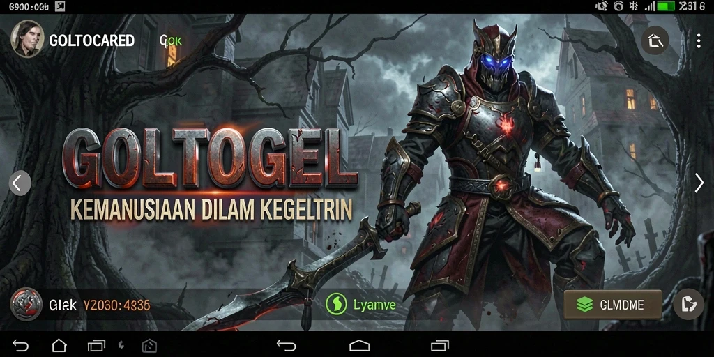 Tangkapan layar luar biasa dari gameplay GOLTOGEL yang menakutkan.