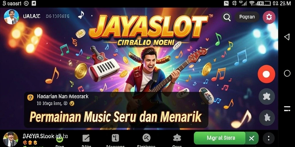 Tampilan gameplay JAYASLOT yang seru dan interaktif.