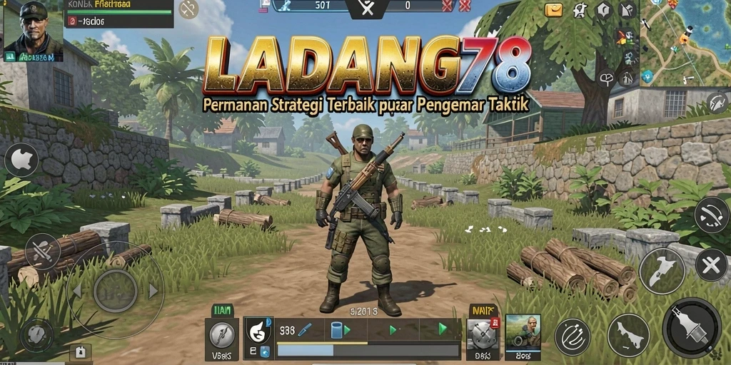 Tampilan gameplay <strong>LADANG78</strong> yang menegangkan dan penuh strategi.