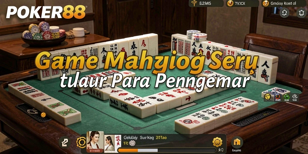 Tampilan gameplay seru di POKER88, siap tantang pemain.