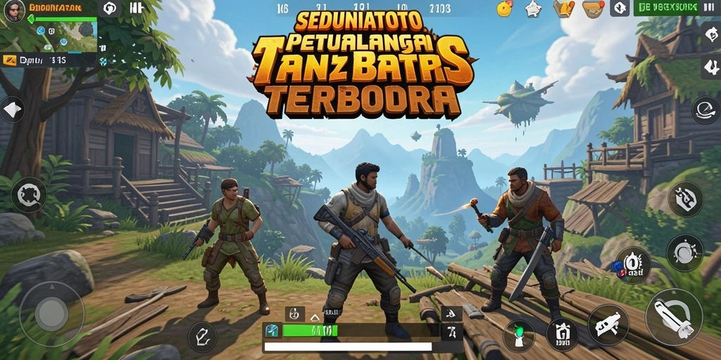 Gameplay Open World yang luas dan mendalam dalam SEDUNIATOTO.