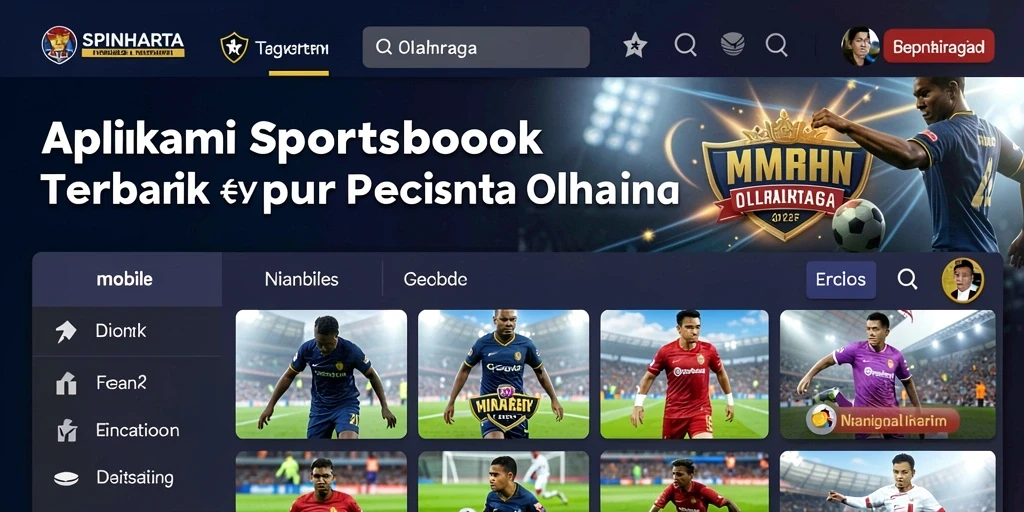 Tampilan menarik dari SPINHARTA saat melakukan taruhan olahraga.
