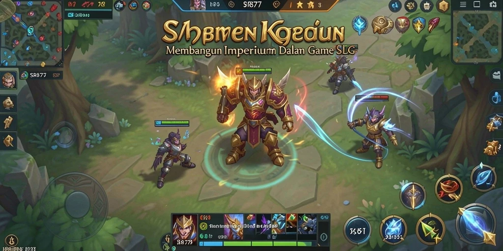Tangkapan layar SR877 menampilkan gameplay strategi yang mendebarkan.