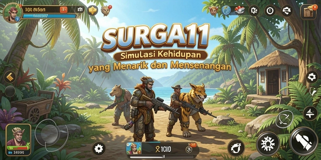 Tampilan gameplay <strong>SURGA11</strong> yang menawan dan interaktif.